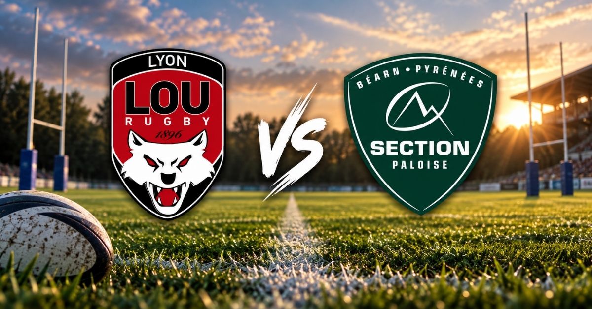 97 points pour Pau, 88 pour Lyon : où et à quelle heure regarder le choc du haut de tableau samedi ? Crédit : OPEN AI