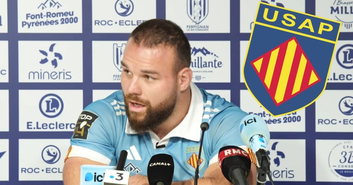 Bruce Devaux, victime d'une rupture du ligament croisé, sera absent près de 9 mois. ©USAP