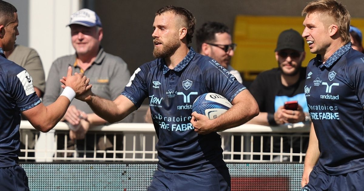 Rémy Baget, leader défensif du Castres Olympique au milieu des flankers. ©INPHO/Bryan Keane (EPCR)