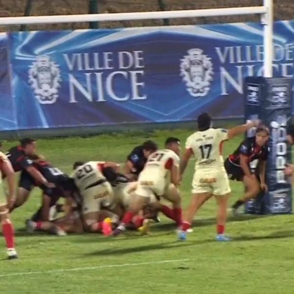 Grenoble avait 14 points de retard : trois essais de Lilian Rossi plus tard, le FCG arrache la victoire après la sirène à Nice