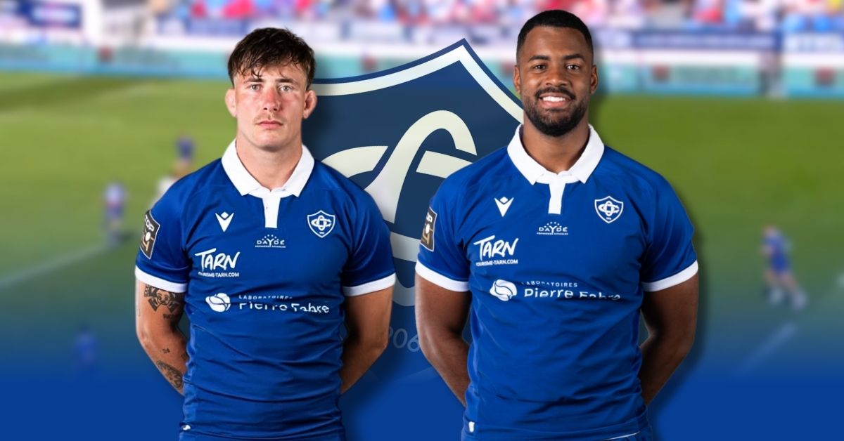Avec 107 plaquages cumulés, Baptiste Delaporte et Kyllian Ringuet réalisent un début de saison exceptionnel. Les flankers du Castres Olympique ont les épaules qui chauffent en Top 14 !