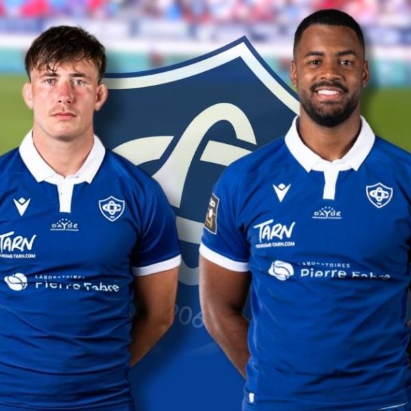 107 plaquages en 3 matchs : Baptiste Delaporte et Kyllian Ringuet terrorisent le Top 14 et imposent déjà leur loi avec le Castres Olympique