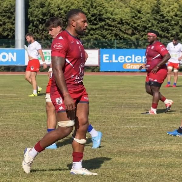 VIDEO. AMATEUR. ''Il est à 50%, et heureusement'' : en numéro 8, Waisea s’amuse pour son premier match de Fédérale 2