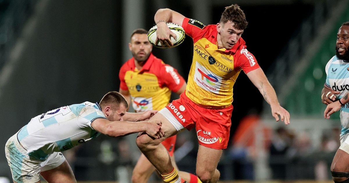Fabien Brau-Boirie devrait prolonger avec Pau dans les semaines à venir. ©INPHO/Laszlo Geczo (EPCR)