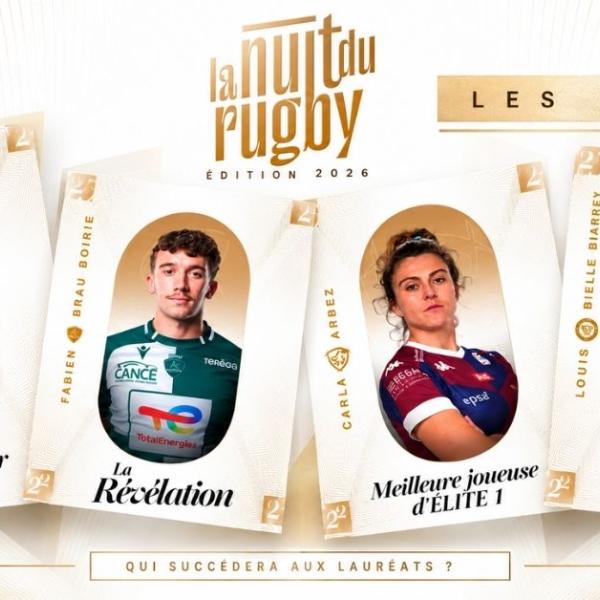 Jalibert, Bielle-Biarrey, Ramos, Willis… les grandes figures nommées pour récompenser la saison 2025-2026 du rugby français