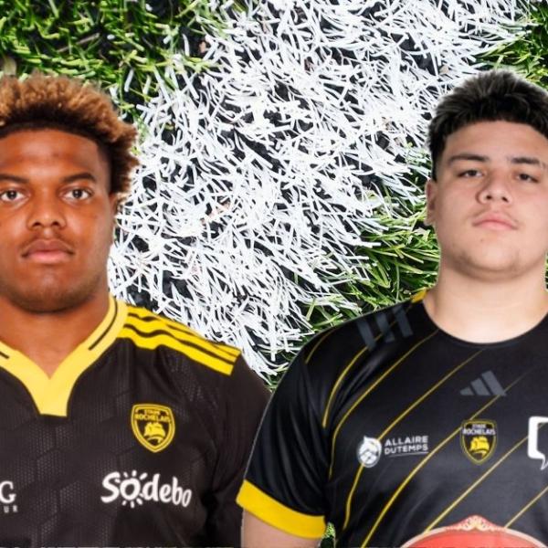 Deux mètres, 122 kg et 145 kg : les deux paris géants de La Rochelle pour sa deuxième ligne
