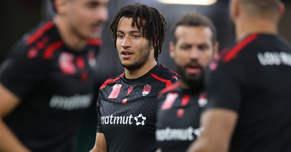 Mickael Guillard l'homme de ce début de saison avec le LOU en Top 14. ©INPHO/James Crombie (EPCR)