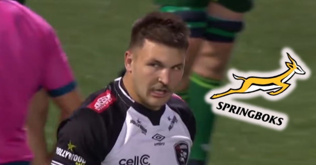 André Esterhuizen sera capitaine des Springboks face à l'Australie. ©URC