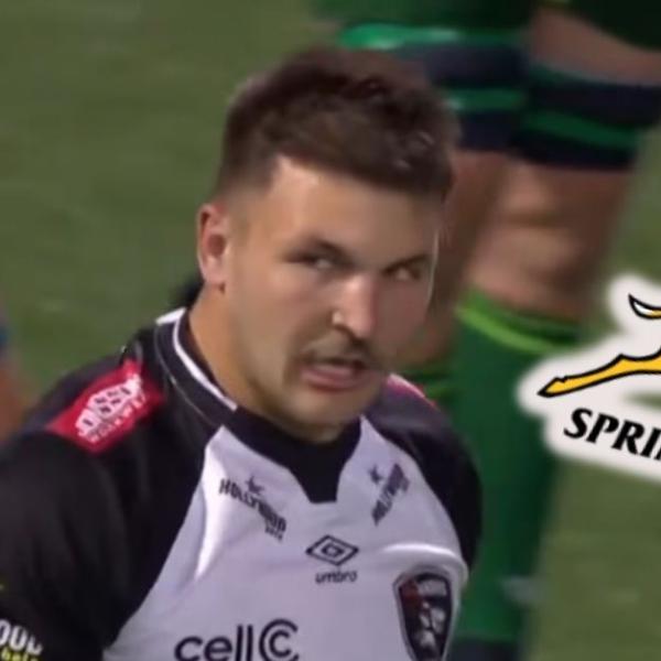1,93 m, 124 kg : le capitaine des Springboks André Esterhuizen, plus lourd que la moitié des avants du XV de France