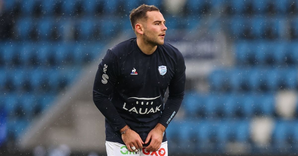 Joris Segonds affuté comme jamais pour sa reprise avec Bayonne. ©INPHO/Ryan Byrne (EPCR)