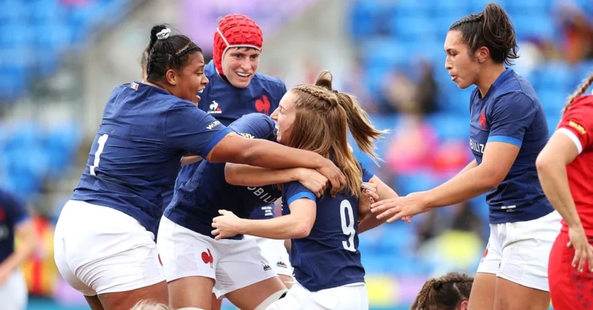 Le Canada vient de tenir l’Angleterre en échec. Pour lui répondre, François Ratier lance Marie Ibañez et ouvre la porte à cinq premières capes. Photo by Fiona Goodall - World Rugby