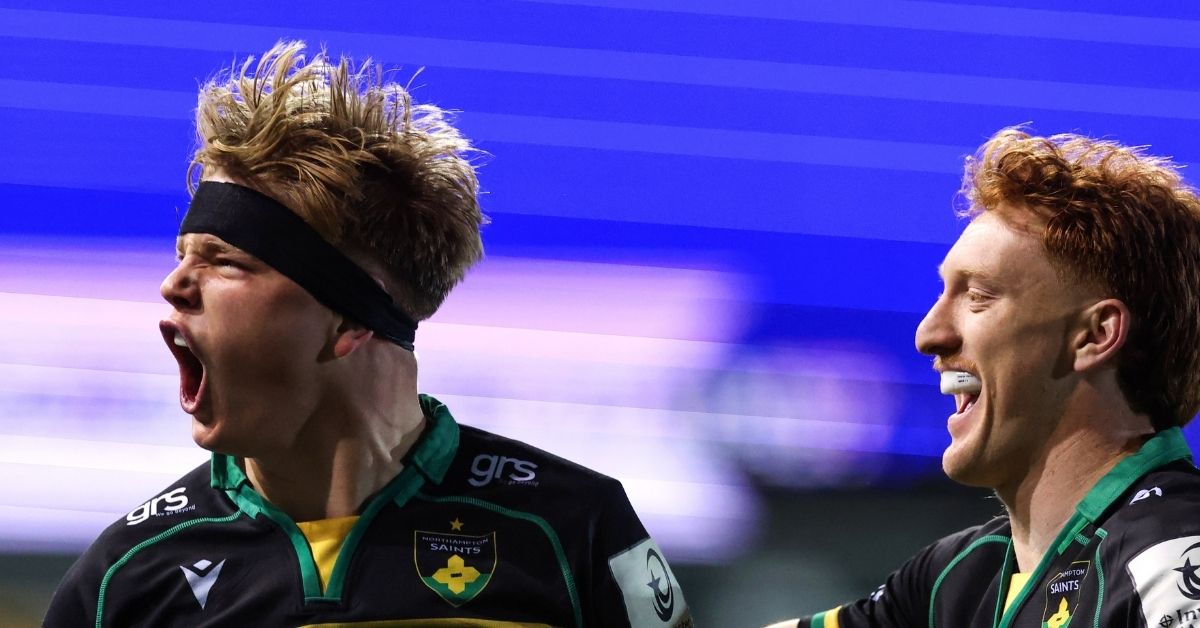 Henry Pollock, la machine anglaise, prolongé par les Saints pour ses stats hallucinantes.©INPHO/James Crombie (EPCR)