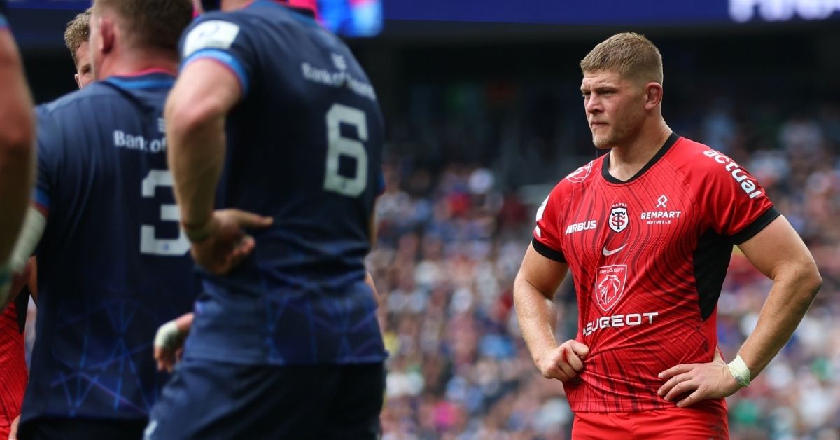 Jack Willis sous le maillot vert en 2027 ? L’idée paraît folle, mais le Toulousain remplit désormais les critères de World Rugby pour changer de sélection. ©INPHO/James Crombie