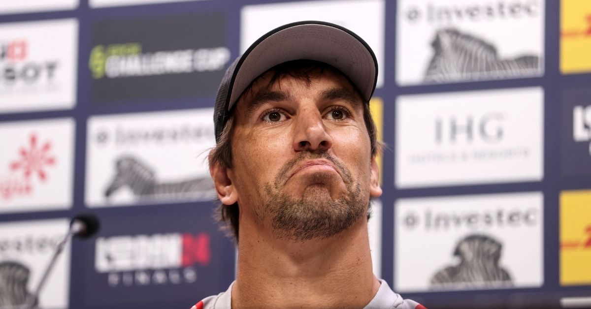 Eben Etzebeth, deuxième-ligne de l'Afrique du Sud, est sorti, revenu puis ressorti lors de la défaite face à l'Australie, à Perth. ©INPHO/Dan Sheridan