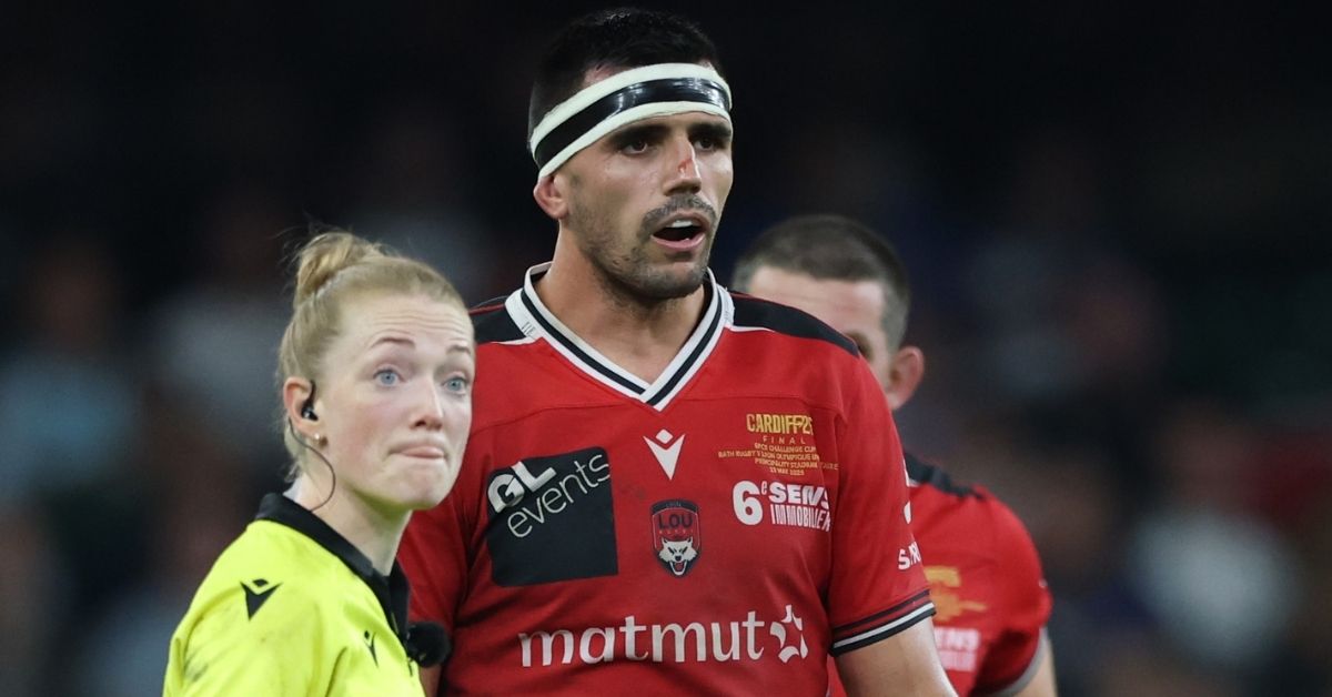 Dylan Cretin prépare le déplacement à Bordeaux avec assiduité. ©INPHO/Billy Stickland (EPCR)