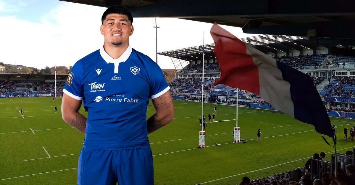 Chris Gabriel, le nouvel argument puissance du Castres Olympique. CC-BY-SA Roudière (Wikipédia)  + Castres Olympique