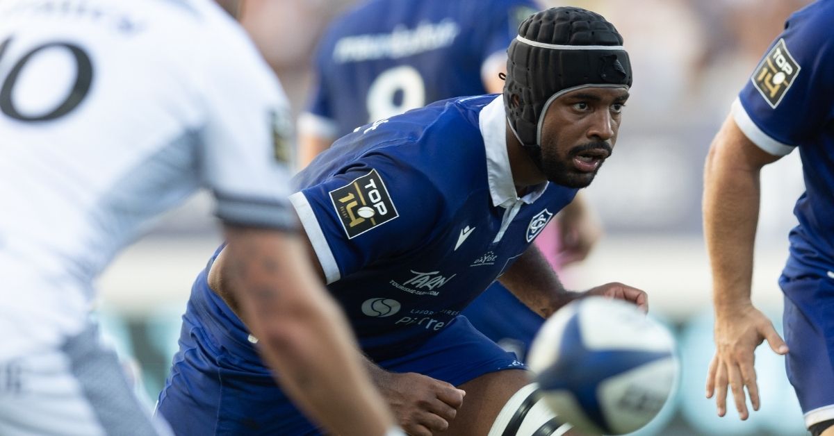 Kyllian Ringuet évoque son arrivée à Castres avant le derby face à Toulouse. ©Castres Olympique 