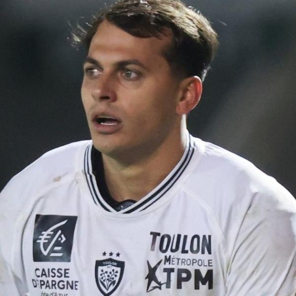 0 minute en Top 14 cette saison : Antoine Frisch ne sera pas aligné avec Toulon ce week-end face à Montpellier