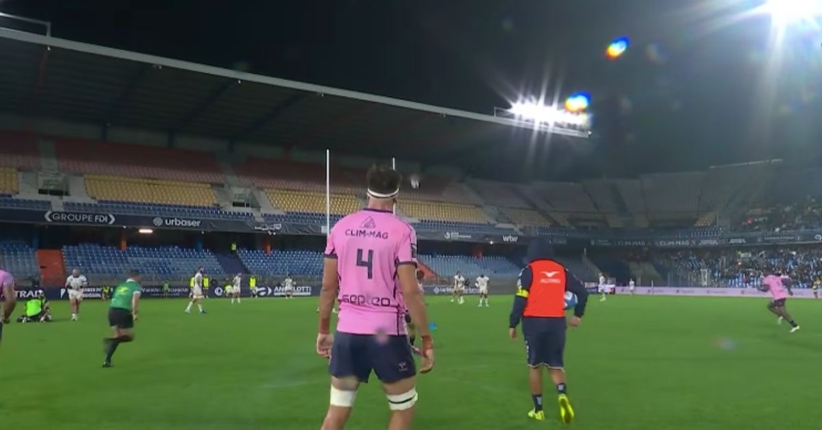 C'était triste, ce Montpellier/Toulon. Screenshot : Canal Plus