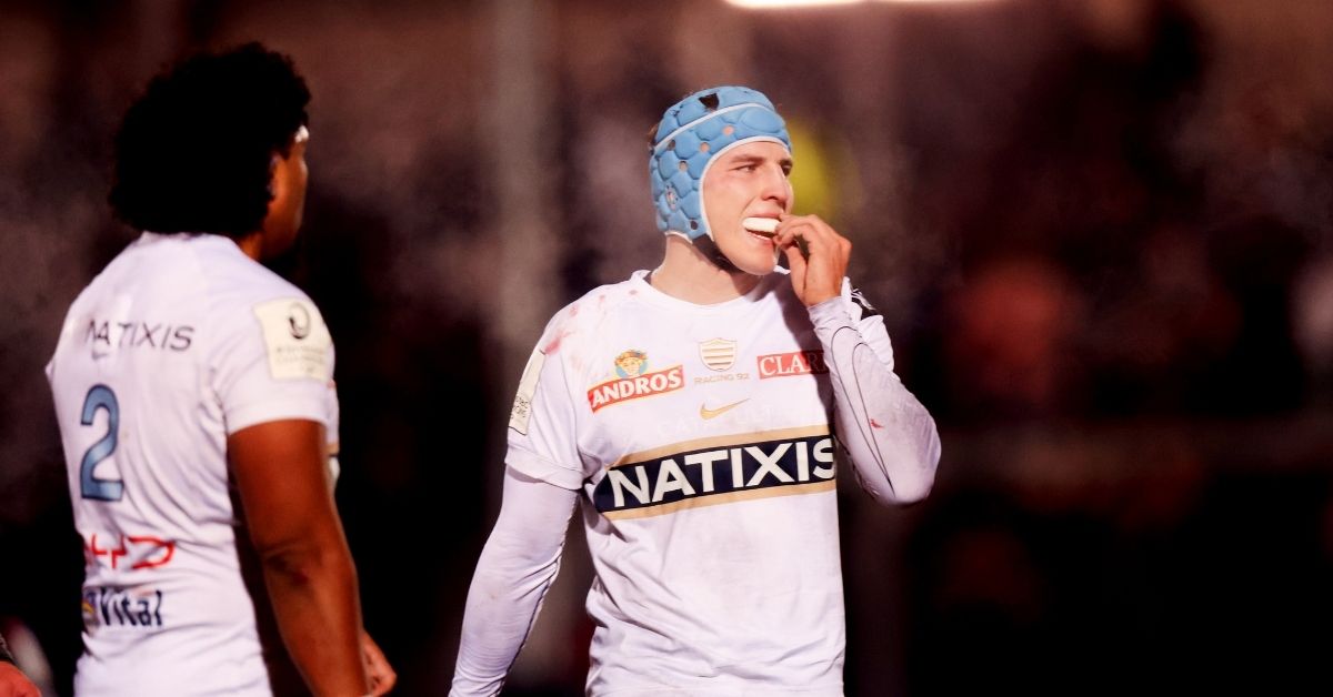 Maxime Baudonne devrait prolonger au Racing 92 : un choix important alors que le marché 2027 commence déjà à s’agiter. ©INPHO/Tom Maher