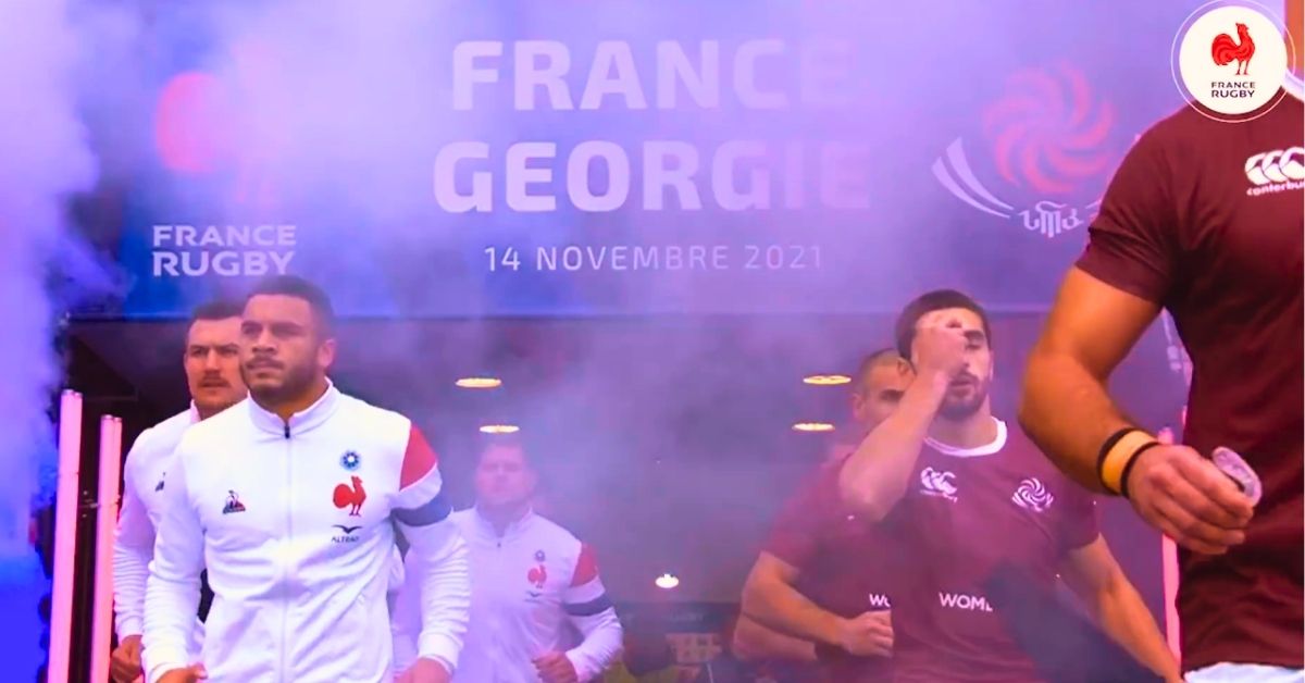 Depuis des décennies, les joueurs géorgiens enrichissent le rugby français. Désormais, les deux fédérations veulent aller plus loin. Mais comment ? Crédit :  Screenshot France Rugby