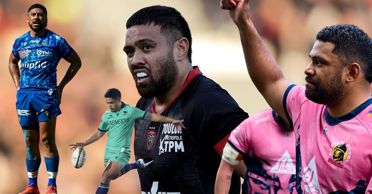 Neuf joueurs évoluant en France, trois anciens All Blacks et des talents explosifs : les Samoa affichent leurs ambitions avant le Mondial 2027. ©INPHO/Laszlo Geczo//Steve Haag Sports/Darren StewartJosh Ioane