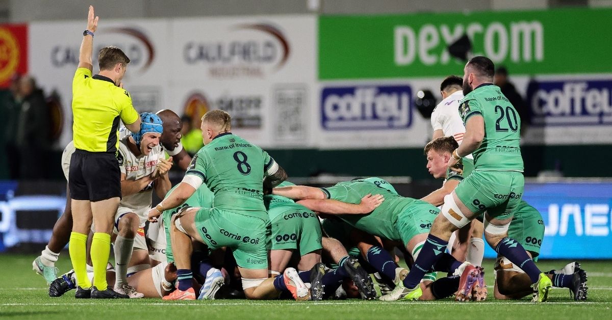 Comprendre la mêlée, avec Nicolas Crubilé sur Le Rugbynistère. ©INPHO/James Crombie (EPCR)