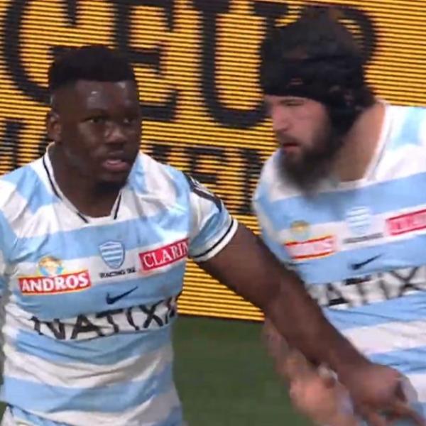 1,85 m pour 100 kg, Shingi Manyarara, le (petit mais) puissant flanker du Racing 92 qui rêve des Bleus