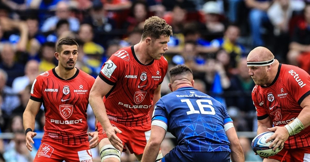 Thibaud Flament l'atout du Stade Toulousain en l'absence de Emmanuel Meafou. ©INPHO/Billy Stickland (EPCR)