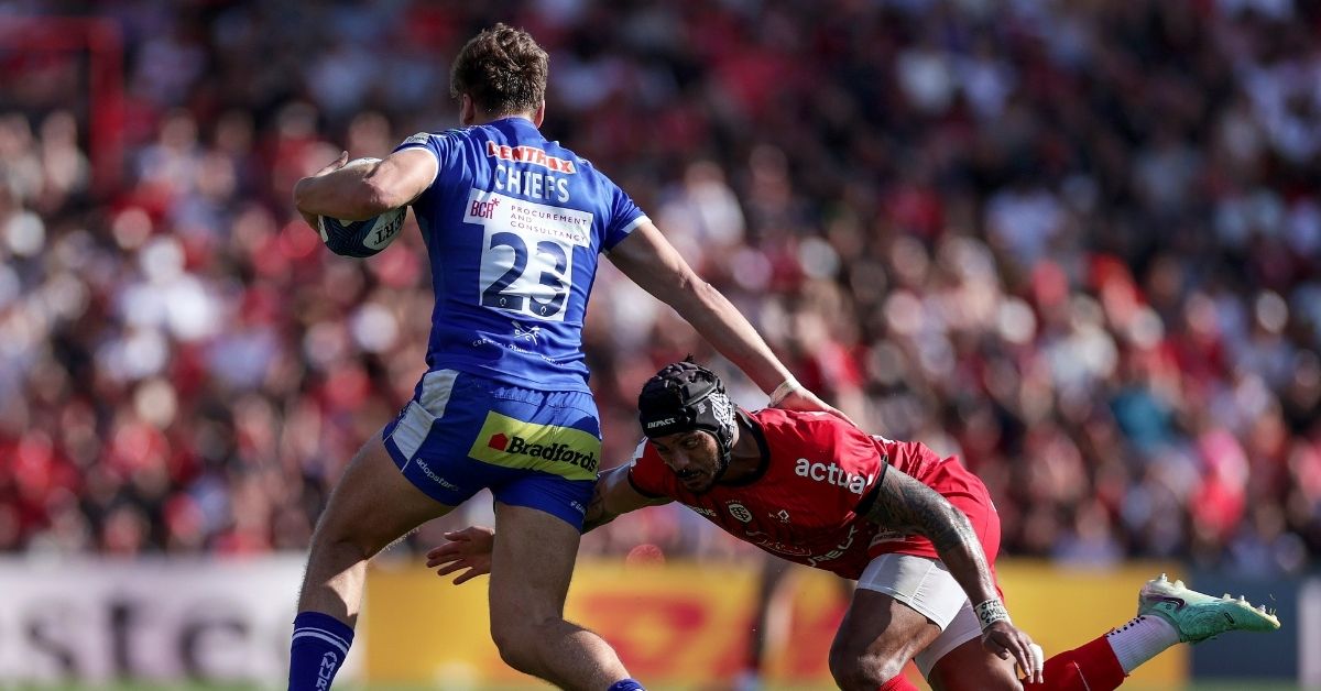 4  Exeter gagne des mètres là où ça fait mal. Toulouse, lui, récupère des ballons là où tout se joue. Dimanche, le combat promet d'être féroce dans les rucks. ©INPHO/Laszlo Geczo