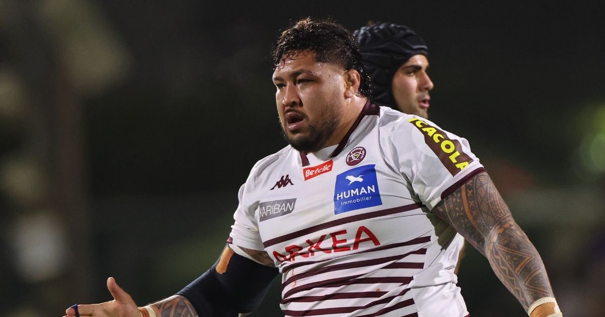 Ben Tameifuna titulaire avec Bordeaux face à Glocuester ?©INPHO/James Crombie (EPCR)