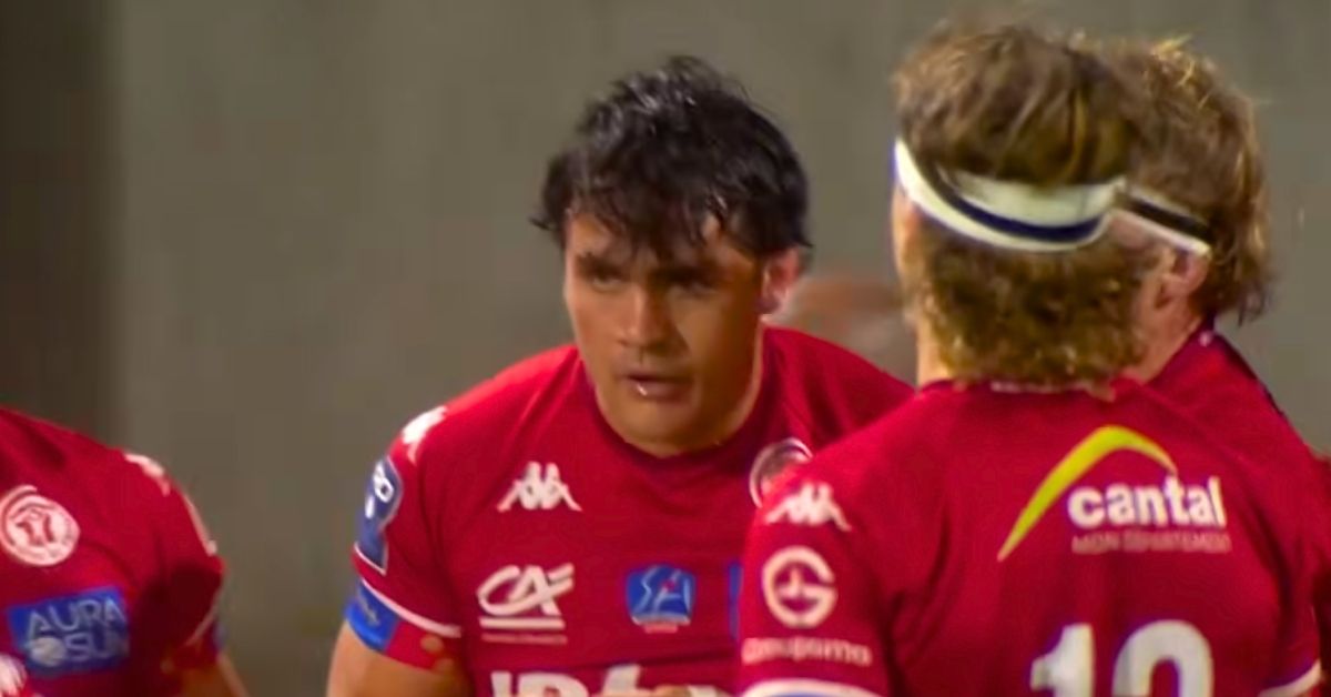 Ben Houston la révélation du début de saison avec Aurillac. ©Pro D2