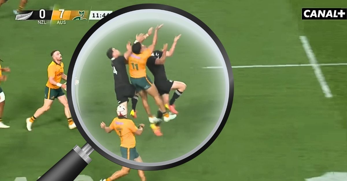 Les chandelles sont devenues un casse-tête pour les défenses. Avant de défier l’Australie à Sydney, Dave Rennie détaille la réponse des All Blacks. Crédit image : Screenshot Canal