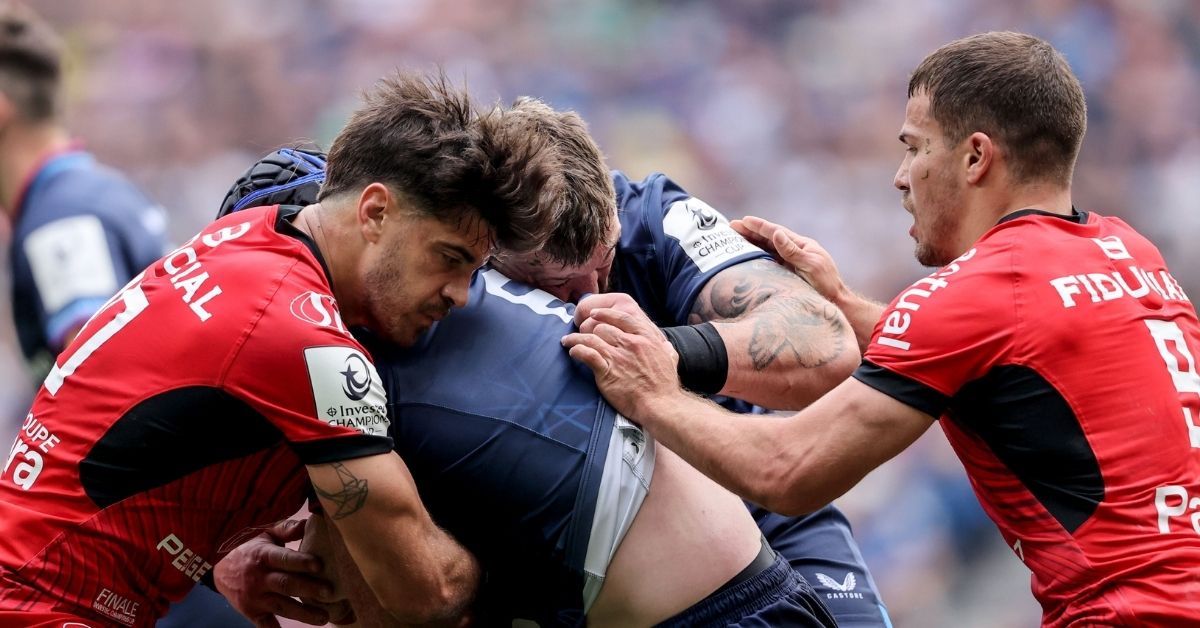 Pour lancer sa Champions Cup face à Exeter, Toulouse rassemble Dupont, Ntamack, Chocobares et Capuozzo. Mais c'est dans le pack que se cache la grande surprise. ©INPHO/Dan Sheridan