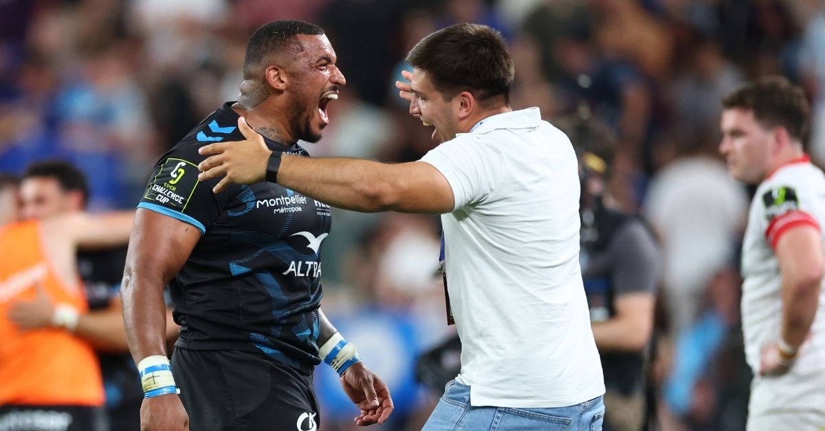 Quatre essais dans un même match, huit en Top 14 la saison passée : Justo Piccardo sera l'une des grandes armes de Montpellier pour défier Bath en Champions Cup. ©INPHO/James Crombie