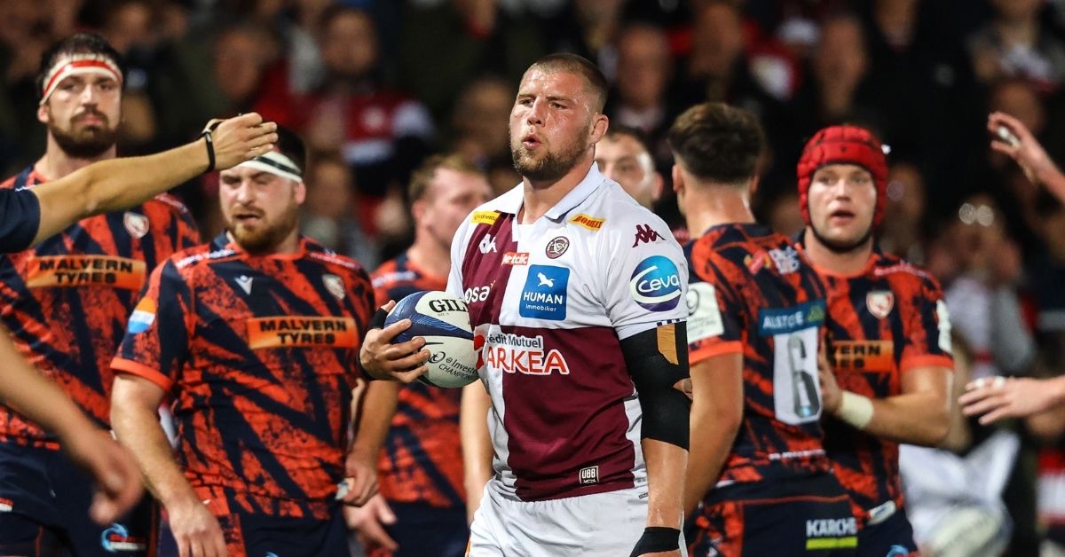 Gloucester a fait trembler le champion d'Europe. Dans un Kingsholm bouillant, l'UBB a subi, réagi et finalement partagé les points au terme d'un duel renversant. ©INPHO/Ben Brady
