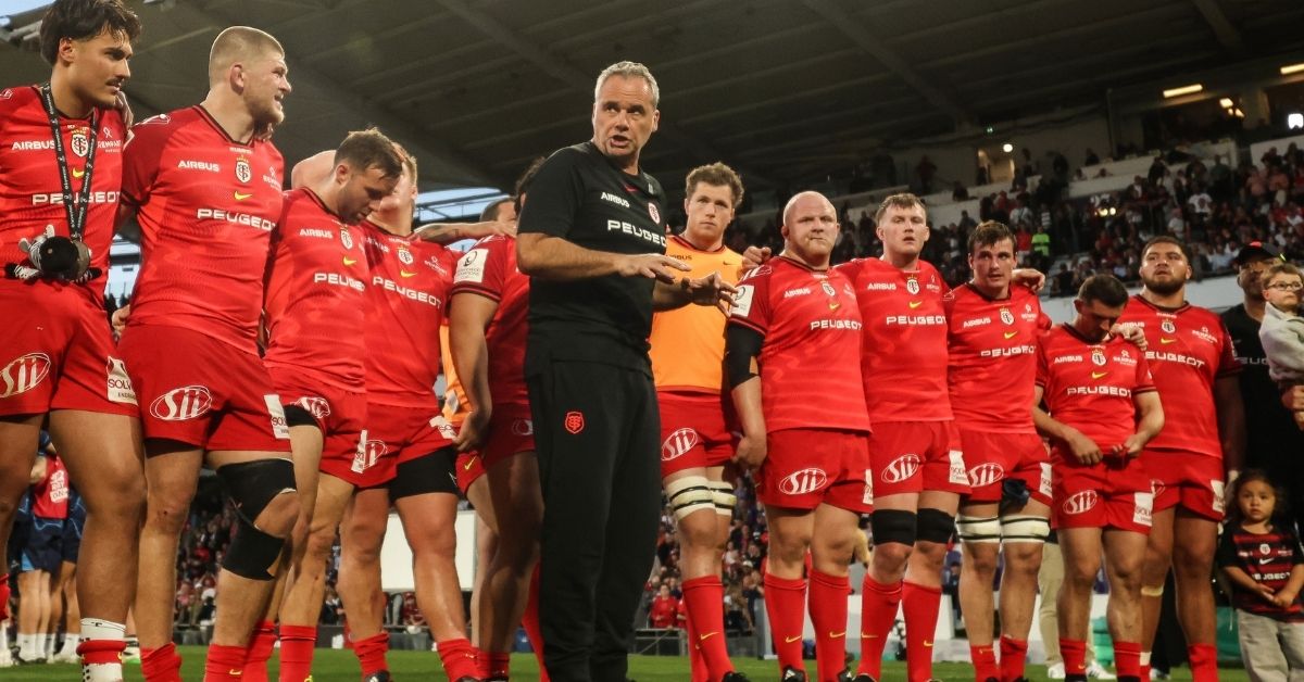 Ugo Mola, manager du Stade Toulousain, s'est exprimé sur le nouveau bonus offensif de la Champions Cup avant le match face à Exeter dimanche. ©INPHO/Billy Stickland