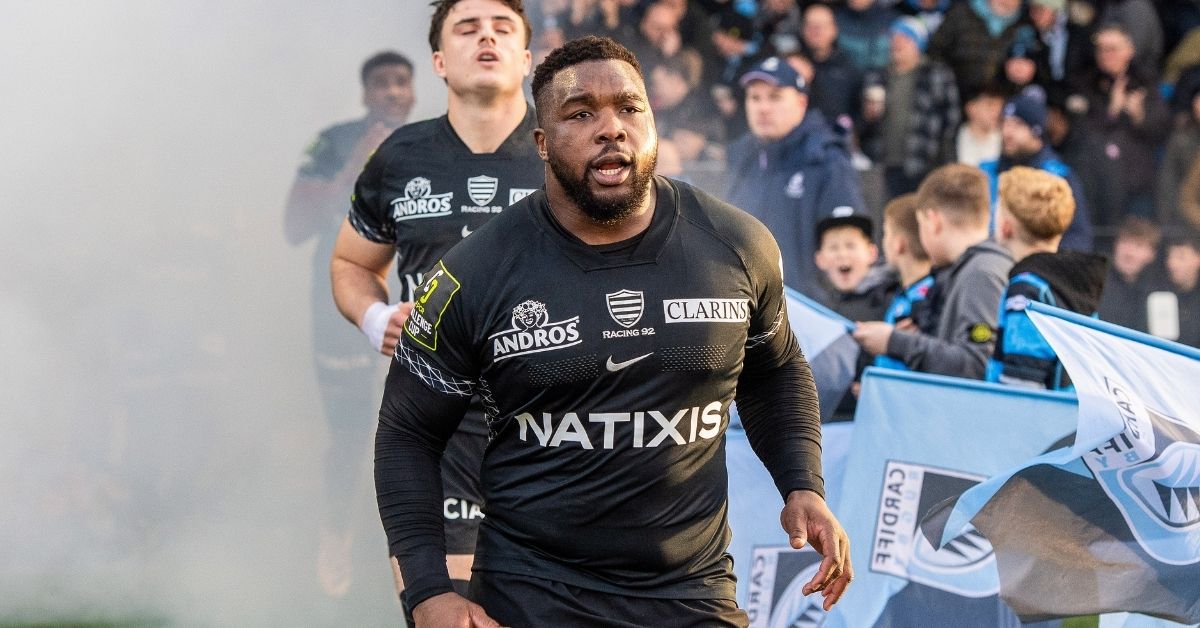 À 28 ans, Demba Bamba a compris ce que Fabien Galthié attend de lui. Et le pilier du Racing 92 a trouvé un modèle inattendu pour progresser. ©INPHO/Andrew Dowling