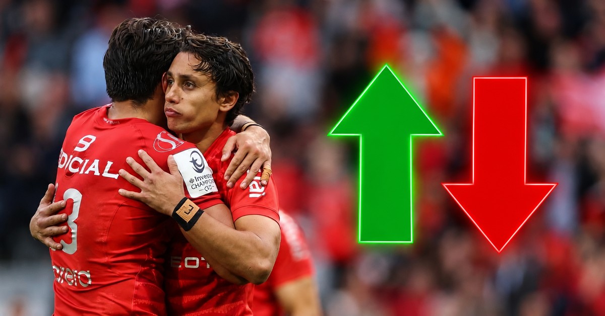 Toulouse et Pau continuent de mener la danse en TOP 14. Mais derrière les deux premiers, les cartes ont été largement redistribuées en l'espace d'une saison. ©INPHO/Ben Brady
