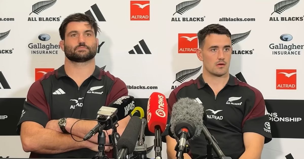 Luke Jacobson, troisième ligne des All Blacks et capitaine des Chiefs, est courtisé par l'Aviron Bayonnais pour la saison 2027-2028. Crédit :
