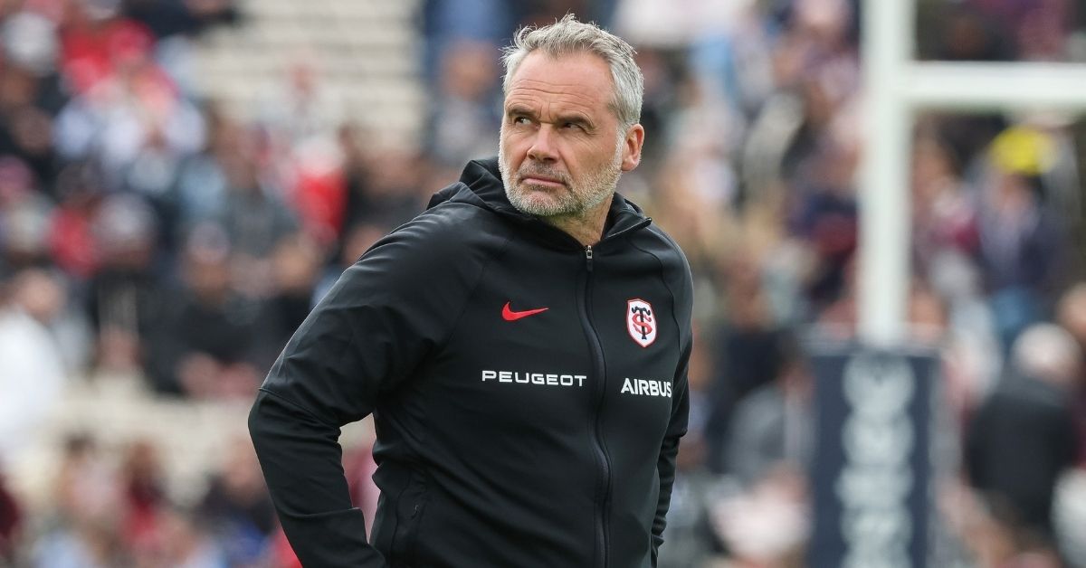 Ugo Mola tire la sonnette d'alarme sur la santé des joueurs. Au-delà des blessures à Toulouse, le manager remet en cause plusieurs choix du rugby français. ©INPHO/Billy Stickland