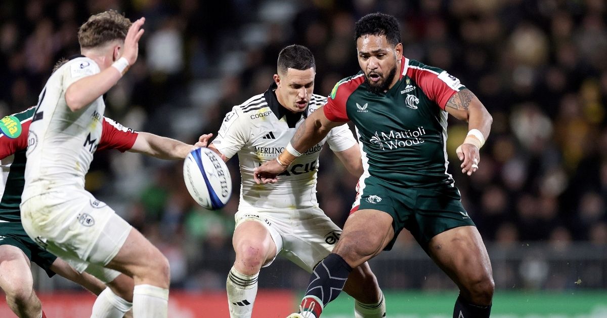 Bordeaux possède déjà une belle armada derrière. Mais selon RugbyPass, l'UBB regarderait du côté de Leicester pour renforcer encore son attaque. ©INPHO/Laszlo Geczo