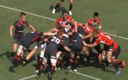 VIDEO. Quand la mêlée japonaise enfonce celle du Pays de Galles