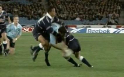 FLASHBACK. 1999. Les Wallabies au festival des passes acrobatiques