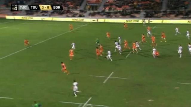 VIDEO. Top 14 - UBB : Blair Connor déchire la défense du Stade Toulousain pour le très bel essai de Clarkin