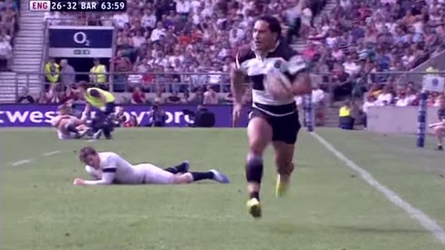 RESUME VIDEO. Les Barbarians dominent l'Angleterre grâce à une prestation monstrueuse d'Hosea Gear
