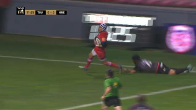 Top 14 : Gio Aplon marque et Grenoble bat le Stade Toulousain.