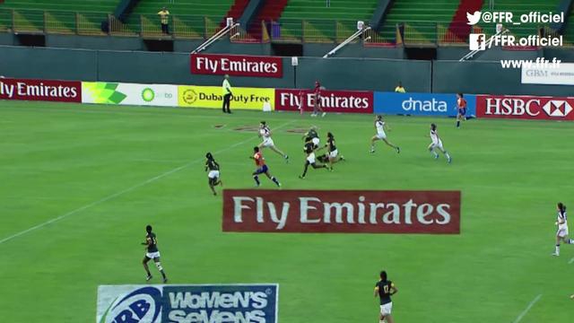 VIDEO. Dubaï Seven. Les Bleues régalent et font douter les Néo-Zélandaises en demi-finale de la Cup 