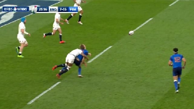 VIDEO. 6 nations. Angleterre - France. Le plaquage annihilateur de Courtney Lawes sur Jules Plisson