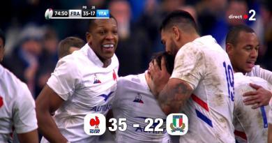 6 Nations - Le XV de France en tête du Tournoi après sa victoire bonifiée sur l'Italie